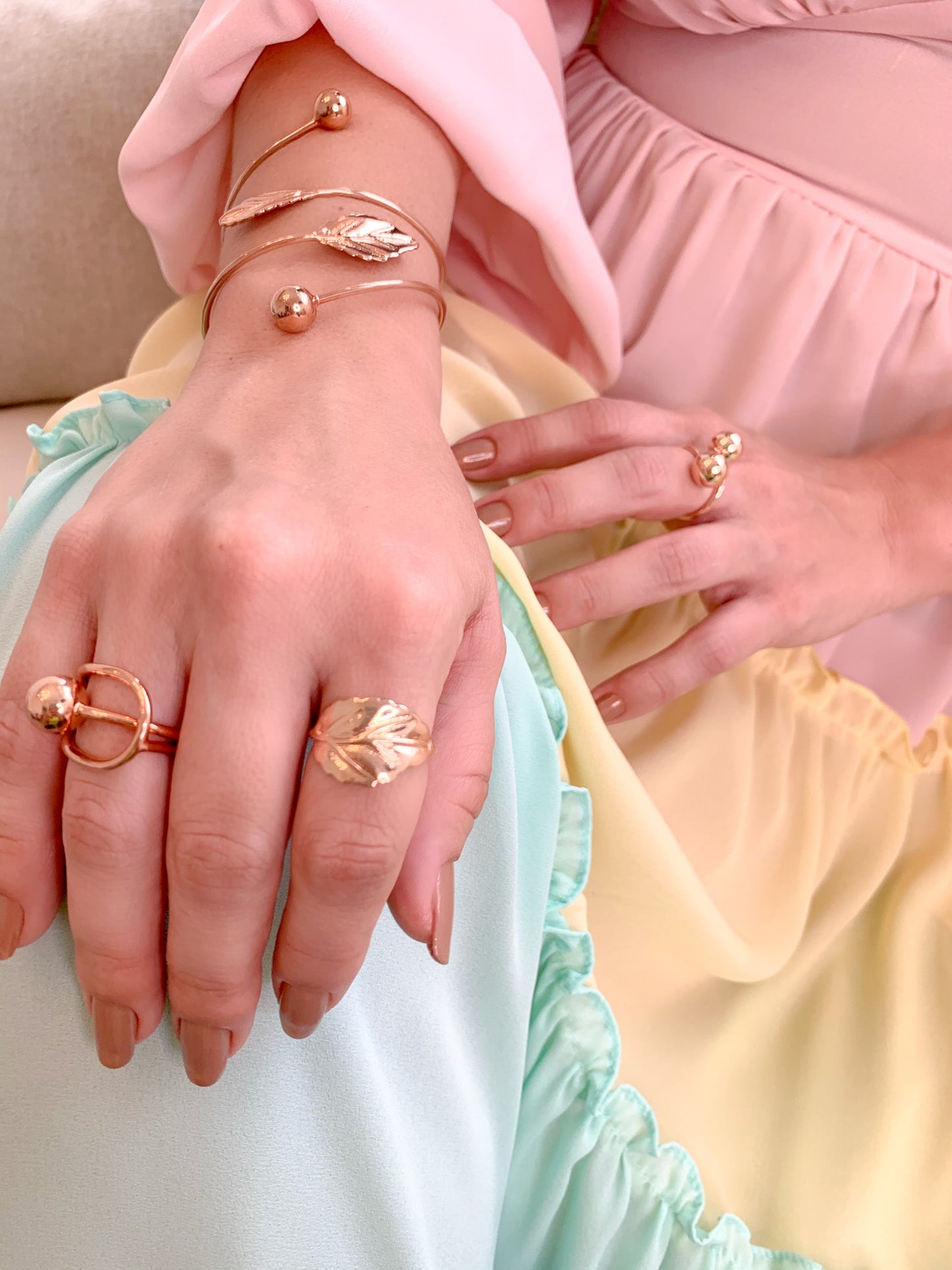 Bracelet Leaves Jewelry