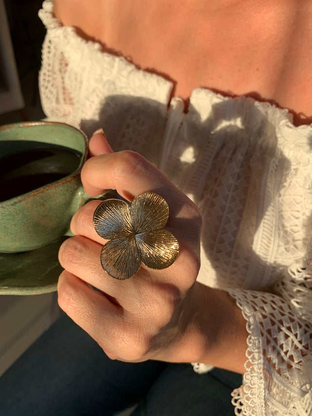 Ring Clover Large Jewelry