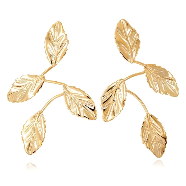 Earring Leaves Jewelry