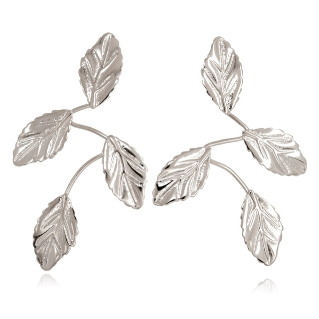 Earring Leaves Jewelry