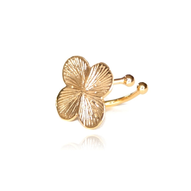 Earring Piercing Clover S Jewelry